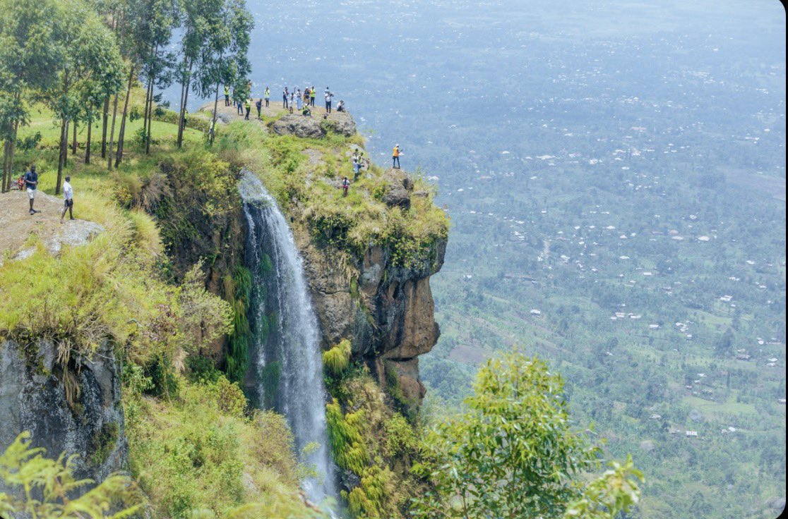 auwott's tweet photo. To the heights of Wanale Falls! 
A beautiful adventure, unforgettable views and the spirit of exploration.
    #ExploreUganda #WomenInTourism  #WTD2026 https://t.co/7g93kQ5FY3