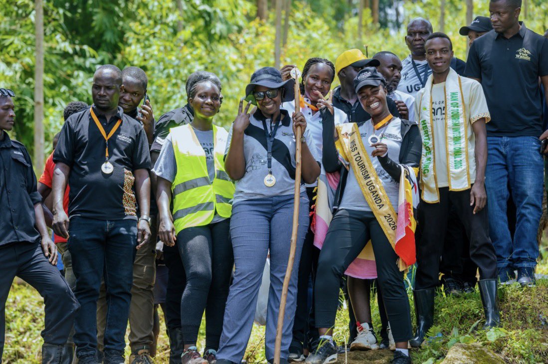 auwott's tweet photo. To the heights of Wanale Falls! 
A beautiful adventure, unforgettable views and the spirit of exploration.
    #ExploreUganda #WomenInTourism  #WTD2026 https://t.co/7g93kQ5FY3