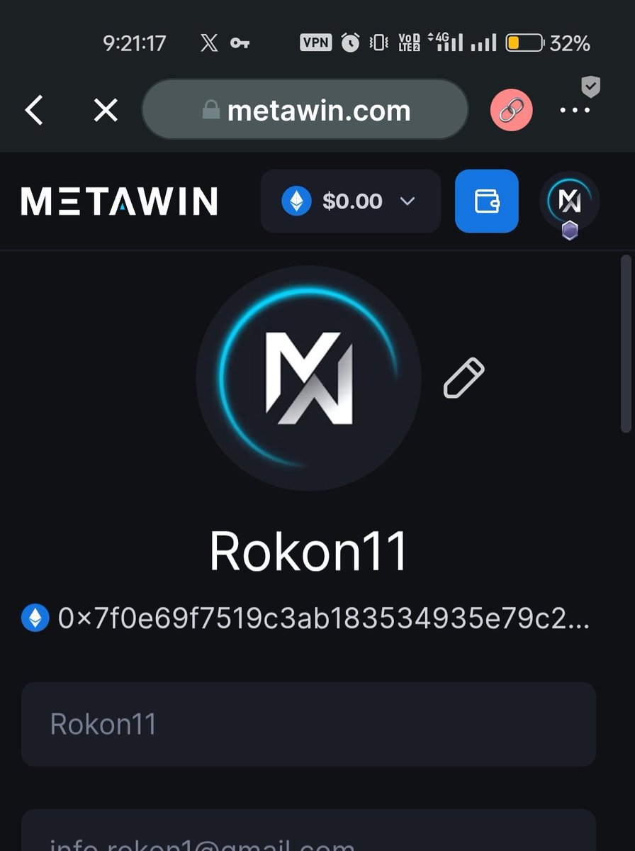 Mackxyz9's tweet photo. @robw00ds @MetaWin 🆔 Rokon11

Try to Win Some Reward https://t.co/0ClqfZncH9