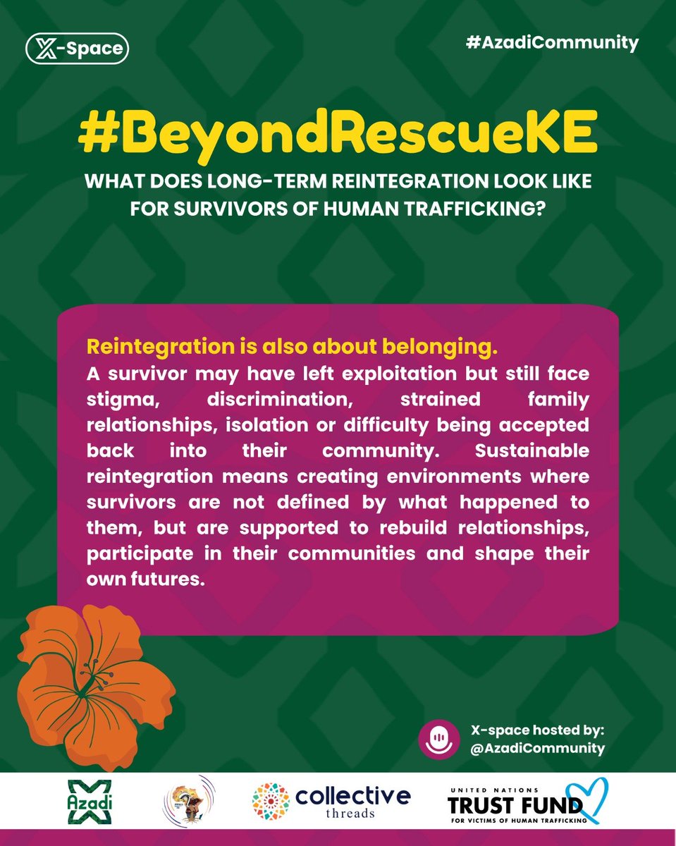linet_otie50002's tweet photo. Long term reintegration goes beyond just getting counselling but just get to understand what do they want how would they want it.#Azadicommunity
#beyondrescueke
@unvtf_tip
@AzadiCommunity https://t.co/QW4VuRfORT
