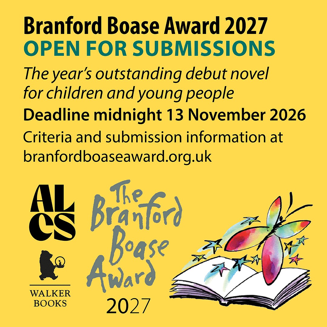 BranfordBoase's tweet photo. Submissions are open for the #BranfordBoaseAward 2027.  Set up in the memory of author Henrietta Branford &amp; her editor Wendy Boase &amp; supported by @WalkerBooksUK &amp; @ALCS_UK, it recognises author &amp; editor. Deadline for submissions: Friday 13 November.

https://t.co/RO2lAFR321 https://t.co/49JpK7ncaf
