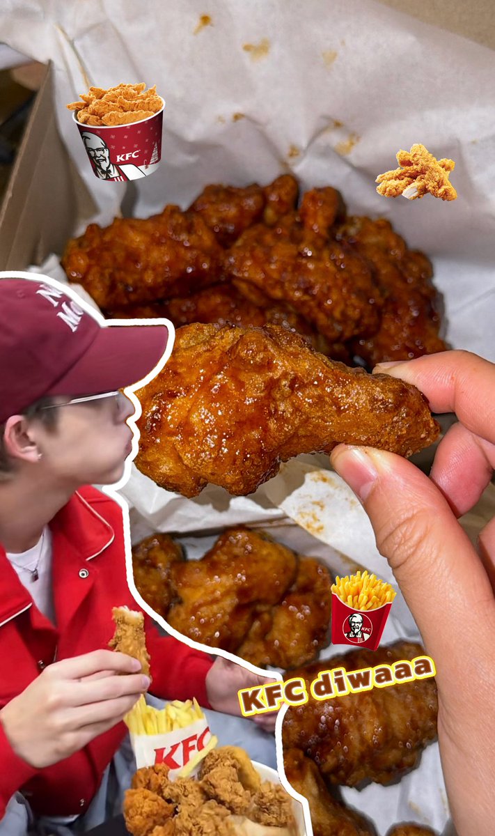 nana220725's tweet photo. @kfcth ถ้าโลกเหลืออาหารแค่อย่างเดียว ฉันเลือกไก่ทอดเคเอฟซีโดยไม่ลังเลเลย!!! อู้ว หอมมาก ทำไมมีอาหารที่น่าหลงใหลขนาดนี้!!!
คุณอาจเป็นรสกะหรี่เขียว รสเผ็ด หรือแม้แต่รสต้มยำก็ได้
#KFC #เคเอฟซี #NEWERAOFKFC #KFCThailand #PROXIE #USER https://t.co/p4Al4gbXnu