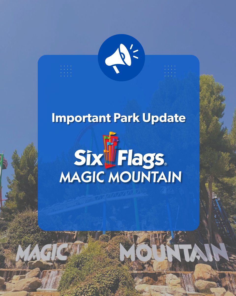 SFMagicMountain's tweet photo. After almost 20 years, we have decided to permanently retire X2. Read Six Flags Magic Mountain Park President Brian Oerding’s blog post for more details: https://t.co/gtLWzbYnZm https://t.co/L8HupTsFBQ