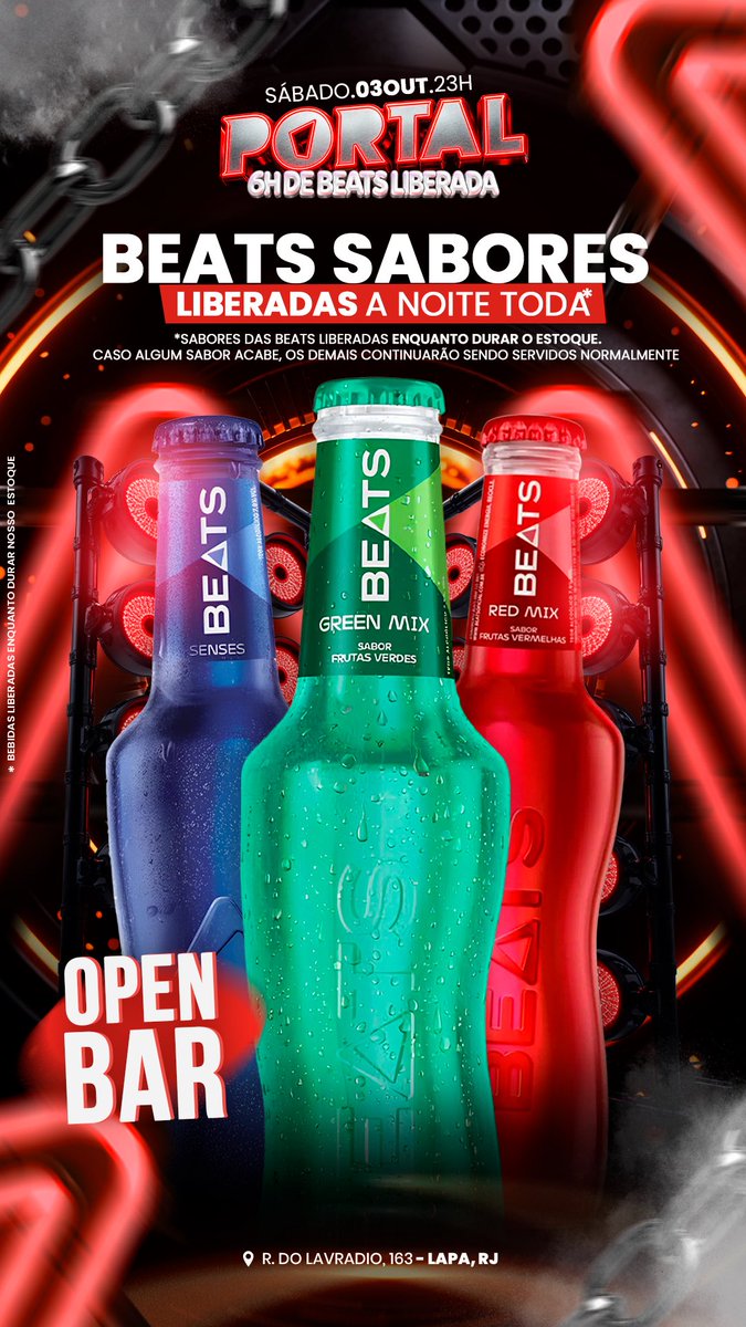 portalrio_'s tweet photo. 🖤 SEXTA, 02/10 — PORTAL ALL BLACK
🍺 Heineken a noite toda!

🪩 SÁBADO, 03/10 — PORTAL 6H DE BEATS LIBERADA
🔥 Pista POP: 
✨ Space Pop feat. Pop It — especial Justin Bieber e Rihanna

📅 02/10 e 03/10 é no Portal Rio!

🎟️ Ingressos e listas: https://t.co/DZSiFl3xxC https://t.co/FeOBfZhktW