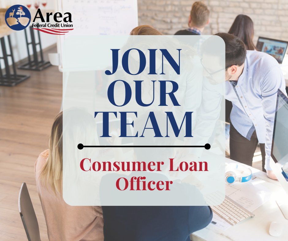 AberdeenFCU's tweet photo. 💼We are hiring a Full-Time Consumer Loan Officer at our Aberdeen branch!💼

If you enjoy helping people, building positive relationships, and making a difference in members’ financial lives, we’d love to hear from you!

👉Apply today! 
https://t.co/OoBte1vq6H https://t.co/oxAeF29h11