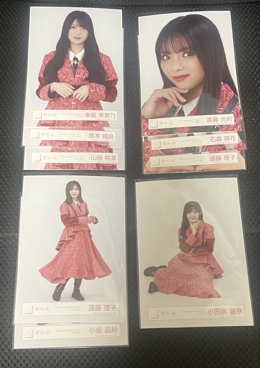risa_honosu's tweet photo. 櫻坂46 生写真 トレ
14th BACKS ライブ衣装

求：村山ヨリヒキ座り

譲：画像(過去物等検討可)

郵送トレまたはアニラ2日目現地トレ

お気軽にお声掛けください🙇‍♀️ https://t.co/STjs1E93k7