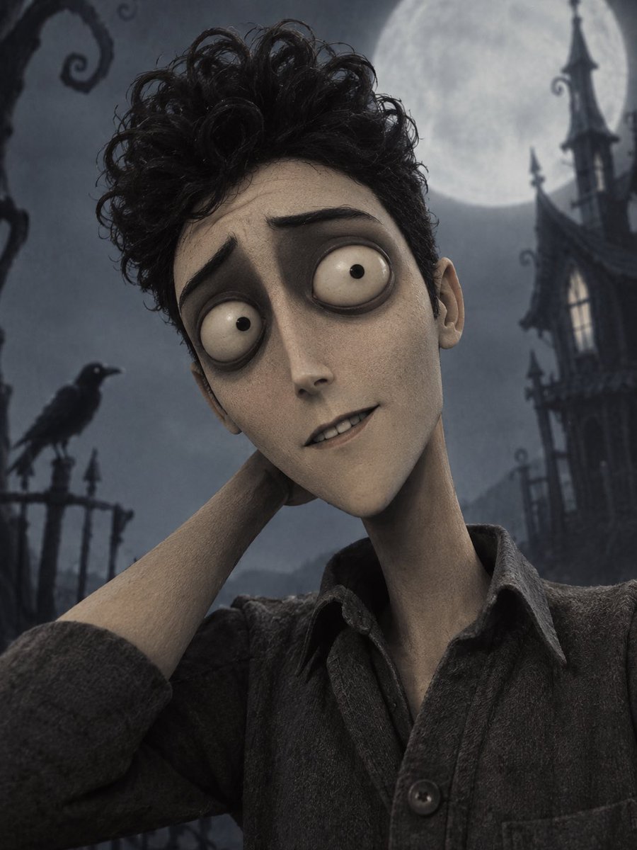 DiamO_OniD's tweet photo. كنت بحب الشخصيات دي اوي 
اكتب في chat GPT
Create me into a tim burton character https://t.co/UeL0z7Oflf
