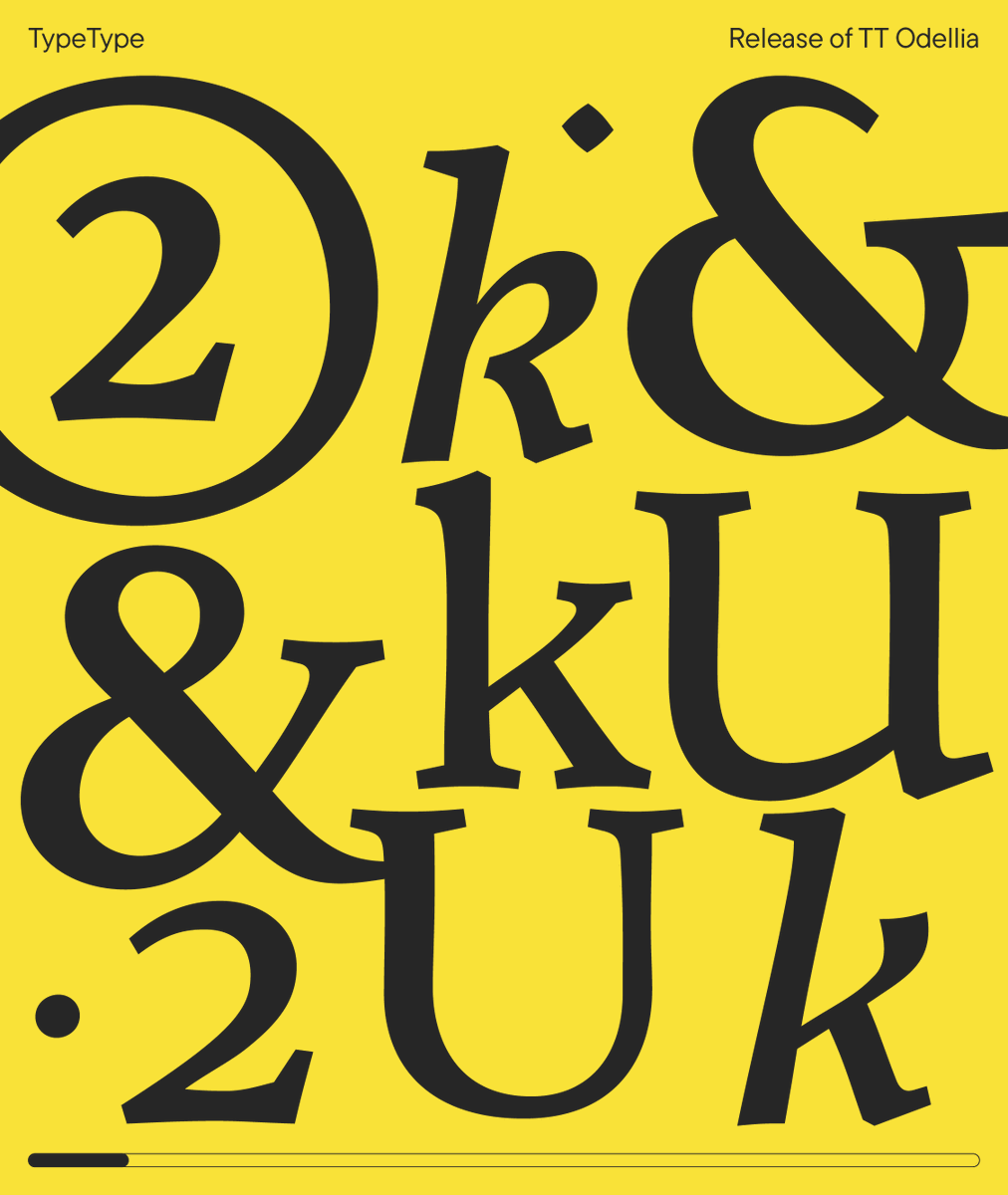 _TYPETYPE_'s tweet photo. We’re back with another post about TT Odellia, our old-style serif. This time, we’ll take a closer look at the stylistic alternates included in the typeface. 

And if this is your first time hearing about them, we have an article for you: https://t.co/A0dg39ihe8 https://t.co/syoBB9DGBL
