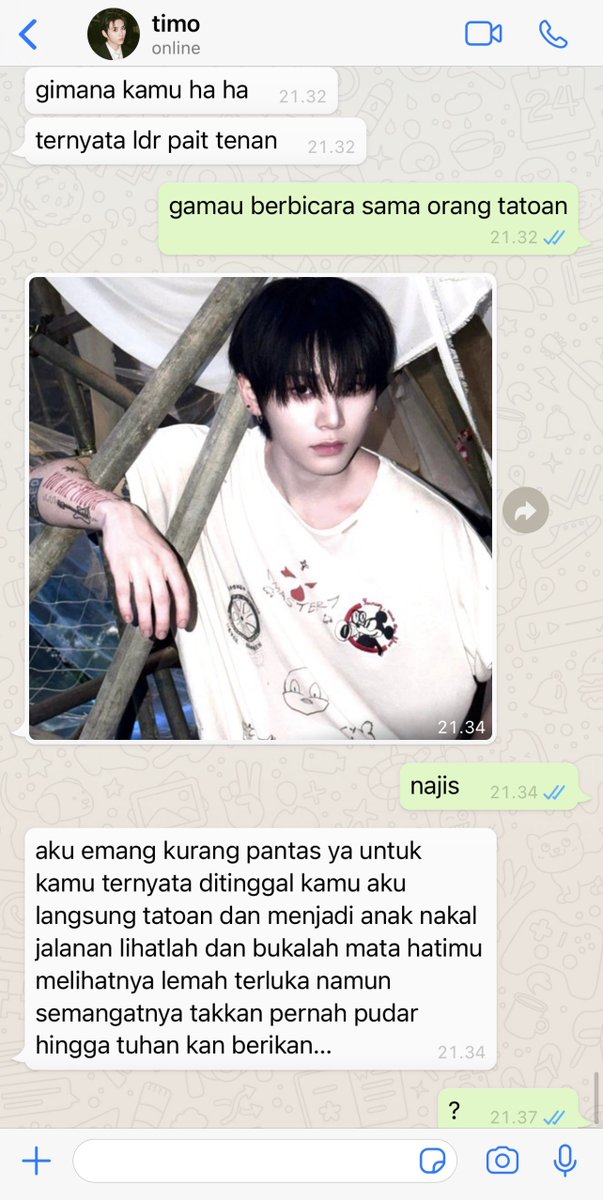 mongjey's tweet photo. timo bertato, ayaya berpolkadot https://t.co/e6N3DSSxls