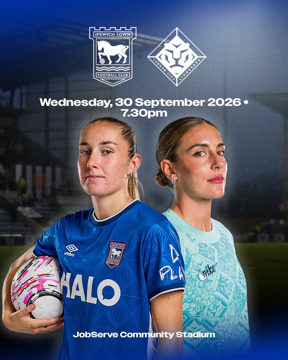 ITFCWomen's tweet photo. A test against #BarclaysWSL opposition tomorrow night. ⚔️

Tickets are available up until kick-off here. 🎟️⤵️

https://t.co/vyp2COn1eG https://t.co/9rh34Pxslc
