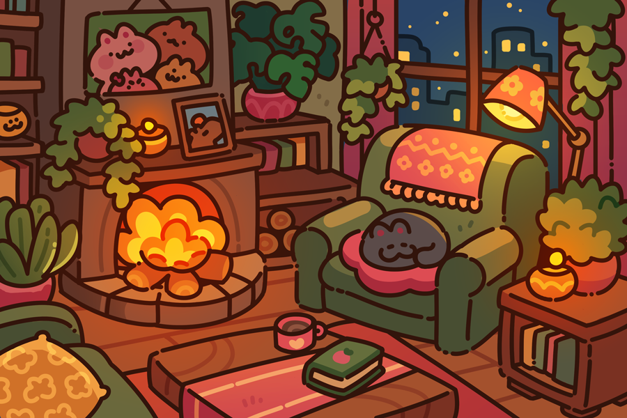 stefscribbles's tweet photo. IT'S COZY SEASON https://t.co/WkyU5TAOrq