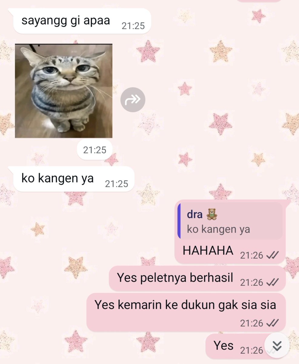 pinkyissue's tweet photo. BARU SEJAM KERJA DAN GAK CHAT GW RASA DIA ATTACHED 👀👀👀 https://t.co/AITE3KxFoP