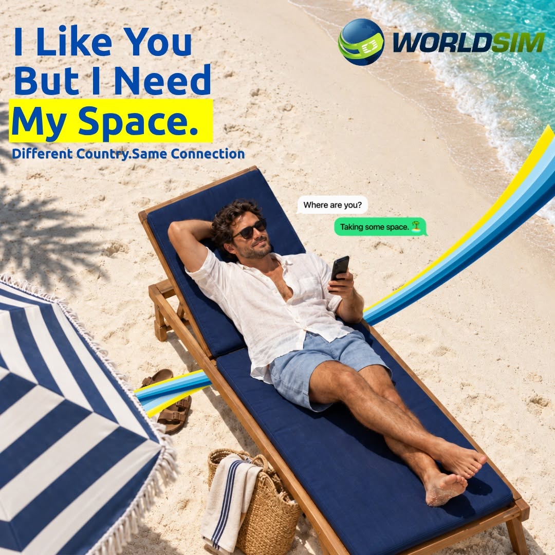 WorldSIMcard's tweet photo. “I like you… but I need my space.” 😌
Same energy when travelling
🌍 New country
🧳 New adventure
With WorldSIM eSIM, you can explore solo, switch off, or enjoy some me-time without giving up your connection.
🌐 https://t.co/JXX3LQ8tGa
#WorldSIM #eSIM #TravelSmart #Travel https://t.co/0lDIcOeXgh