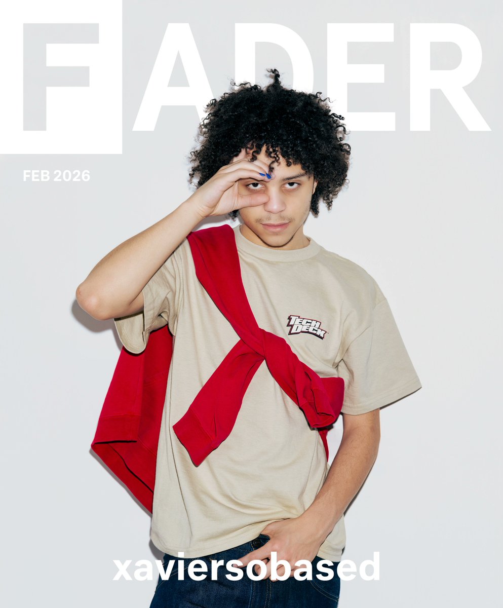 thefader's tweet photo. Oh, hey twin <3 @xaviersobased https://t.co/sgrL50sEAZ