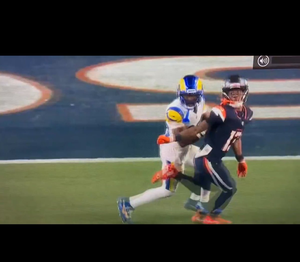 Travito12's tweet photo. @verticalgrains @Zigmanfreud @CTWesleyan @NFL That’s complete BS. He was pushed well before the ball got there &amp; you know it. https://t.co/4K3Xp9YqYR