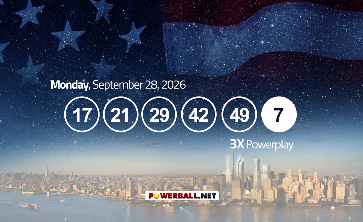 PowerballUSA's tweet photo. 🤩WOW! Four runner up #Powerball prizes, including a $2mil #PowerPlay prize in Puerto Rico. Nice!👀

🔥 Tap for #DoublePlay numbers + results breakdown‼️
https://t.co/FYsNkfTbAP

#PowerballUSA #PowerballResults #lottery #jackpot #mondaydraw #lotteryresults https://t.co/q2o0zeXnuF
