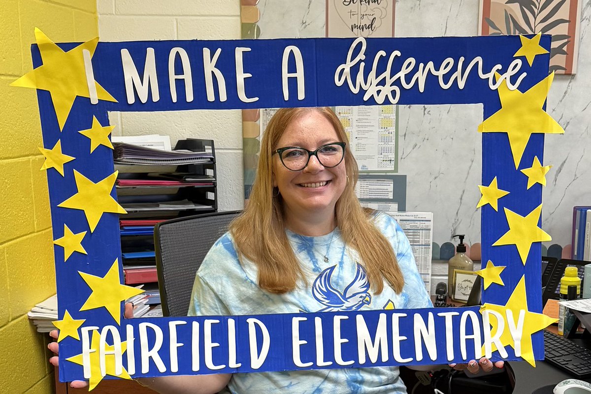 VBFairfieldES's tweet photo. Our first "I Make a Difference" award goes to Mrs. Judi Ladosky! "Judi has gone above and beyond to help get this school year off to a strong start." @VBFairfieldPTA @vbschools #WeAREVBCPS https://t.co/107G05lgx0