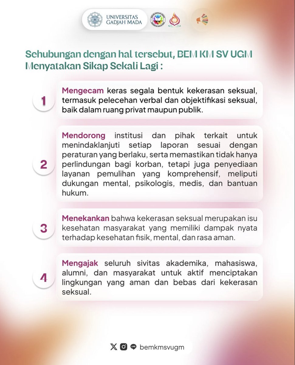 gikugm's tweet photo. Pernyataan Sikap dan Pencabutan Keanggotaan https://t.co/p218DZ2IEj