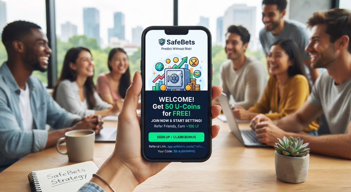 Xpert244's tweet photo. 🔮 Risk-free prediction markets are here!

Get 50 u-coins FREE when you join SafeBets. Make your predictions, earn rewards, and invite friends to earn +100 u per referral.

👉 Join here: https://t.co/jMSaEEO3HT
#safebets #polymarket https://t.co/FSjM9lXpai