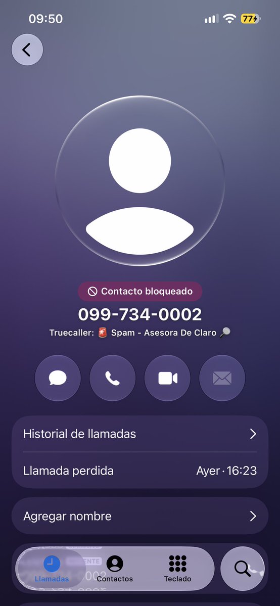 GrapoJuncar's tweet photo. @ClaroEcua buen día tanta es su desesperación por vender cualquier servicio 

HASTA CUANDO RECIBIMOS SU ACOSO EN LLAMADAS ESTAMOS HARTO QUIEN CONTROLA NUESTROS DATOS PERSONALES CON USTEDES @Arcotel_ec @MinGobiernoEc @MIT_Ecuador @DanielNoboaOk quiero saber dónde están los entes https://t.co/dOWyXcPUl7