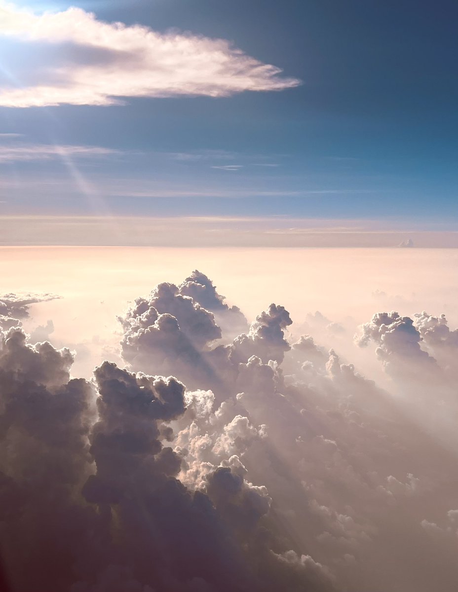 svastik_arts's tweet photo. #Naba - the weather outside looks bright and sunny. 

#AirHostess - It’s an illusion, Sir. The SKY is full of mystery. 

These are dialogs from our film #Lahari written by @Amartya_B

What a moment to reflect upon these lines - as up above the clouds they feel so true. https://t.co/QhYIEscgSd