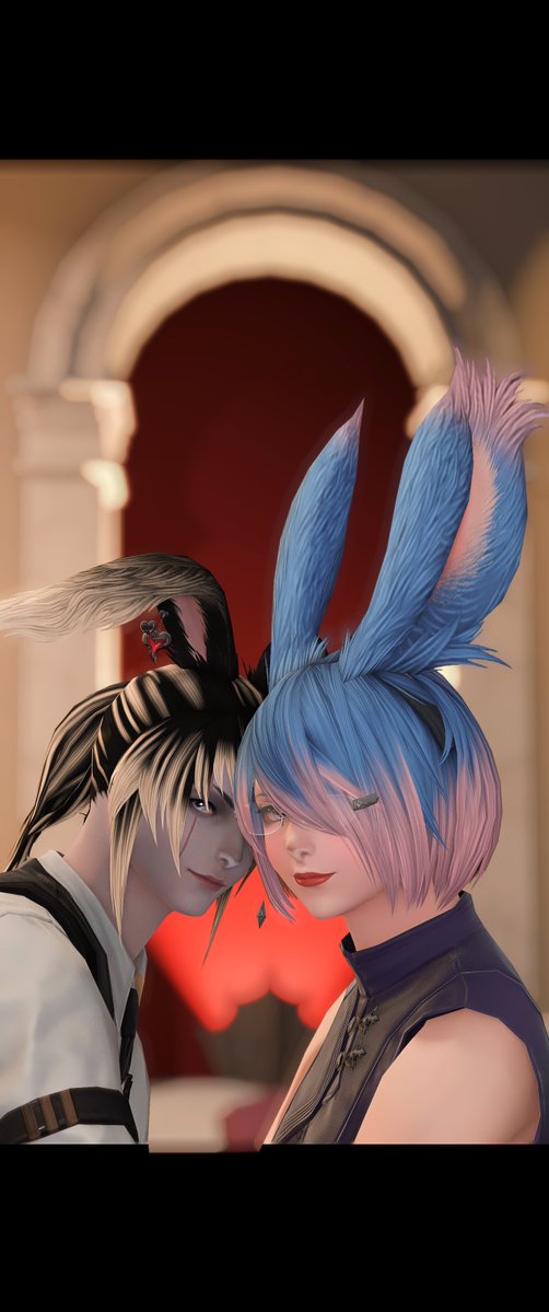MUTE_FF14's tweet photo. てぇてぇ椅子🐰 https://t.co/A2EVzImqG1