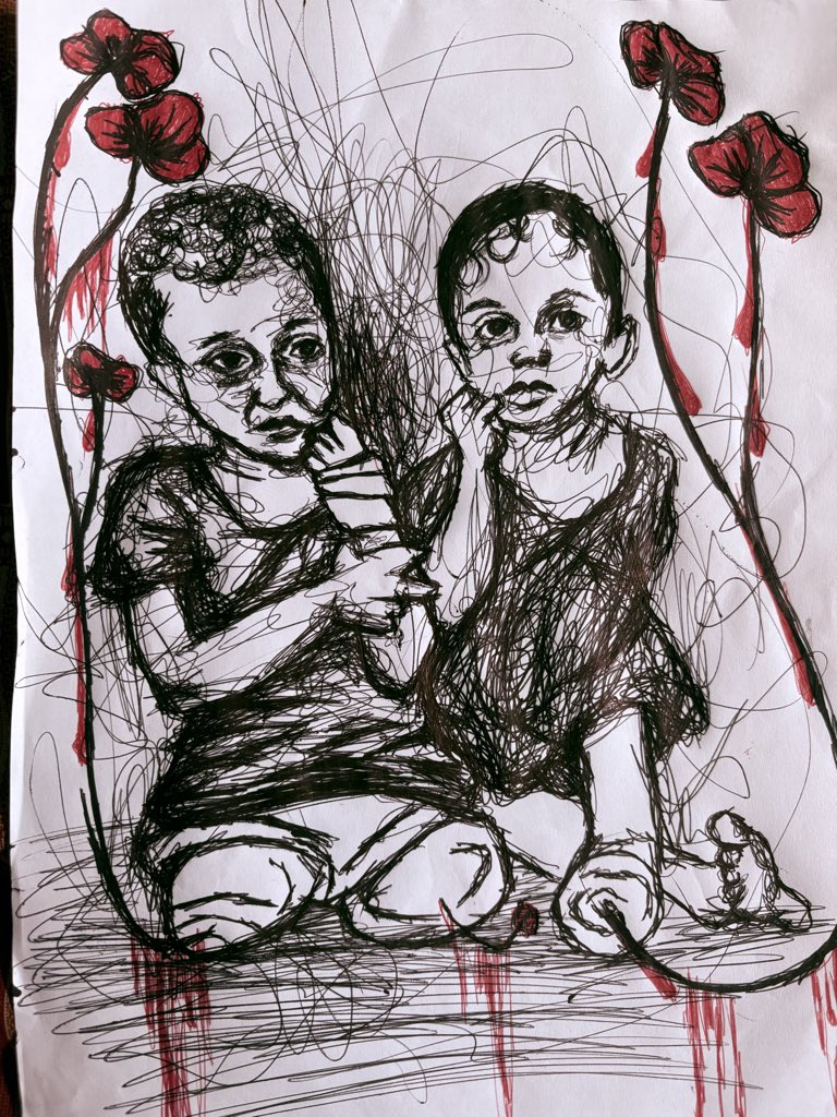 mar80549's tweet photo. My new painting, if you see it, leave a dot to break the algorithm https://t.co/zgmrn6prsT
