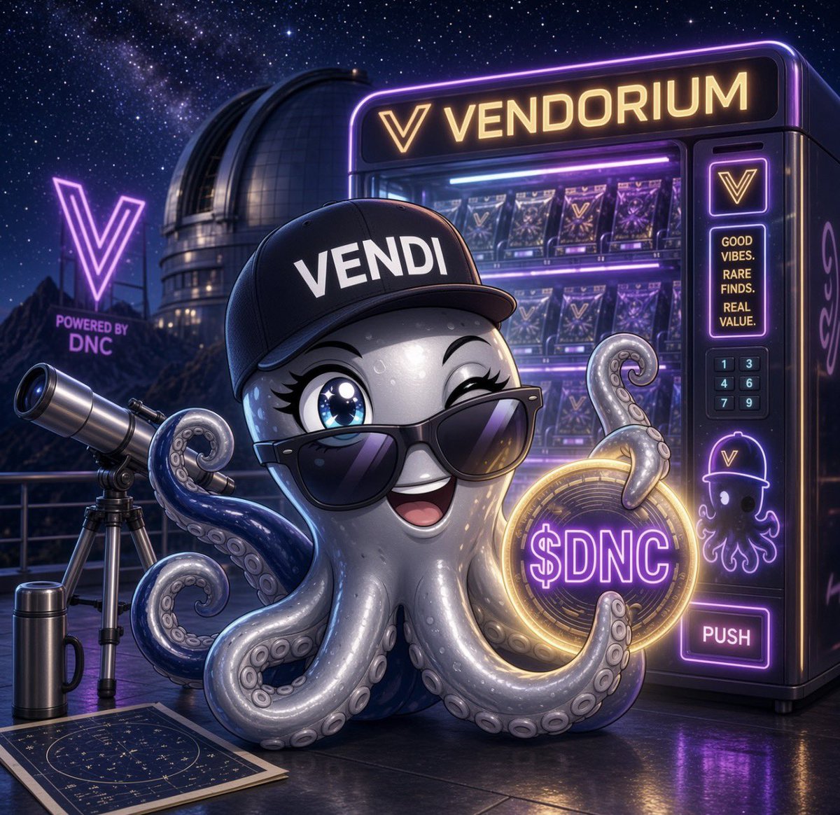 NobleMetaXX's tweet photo. solana:42HsffEQoHqWoeiffksYayC75fQDxaoUdMBzmeXdpump MAKES MORE SENSE WHEN YOU FOLLOW THE MONEY. 🗿🥜💎
The money goes through Vendorium.
Breaks, cards, collectibles, RWAs, merch — real checkouts, low fees, beta app already live.
A cut of every purchase auto-swaps into $DNC.
That’s the bid.
That’s the design.
Kryptos NFTs are the membership on top of it.
Discounts at checkout. Gated drops. Better access.
Framing perks. Upgrade path. DAO access already sitting on the NFT.
Staking:
every 5 million $DNC staked pays 1,000 $DNC daily.
https://t.co/TGSJ7aCKAU
💎🥜🗿💎🥜🗿💎🥜🗿
Use the store.
Use the NFT.
Get paid to hold $DNC .
CA: 42HsffEQoHqWoeiffksYayC75fQDxaoUdMBzmeXdpump