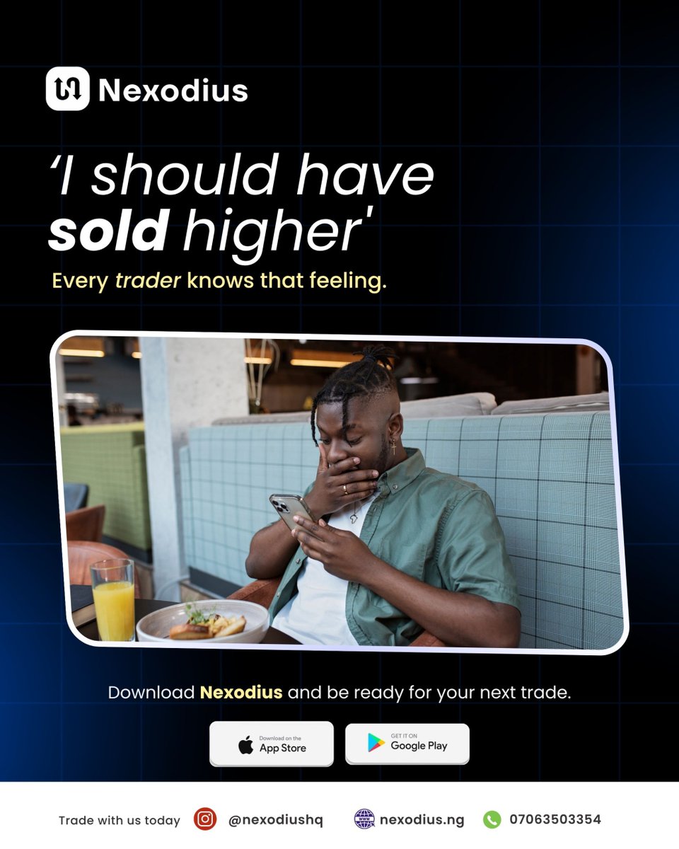 nexodiusapp's tweet photo. Ready for your next trade?
Download Nexodius ASAP😎

#nexodius #giftcards #trading https://t.co/55j1hc6qAz