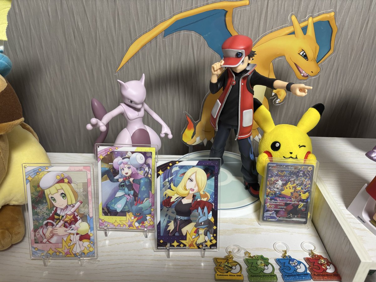 Pinkypokemon8's tweet photo. ミュウツーGETしてレッドと並べれた🫶

 #ポケモン好きな人と繋がりたい https://t.co/1qzssB9exO