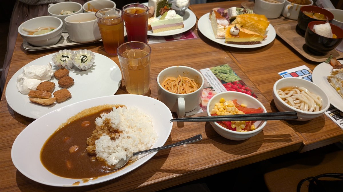 harukac_LL's tweet photo. スイパラさんでした(昨日) https://t.co/3azNJy3LWs