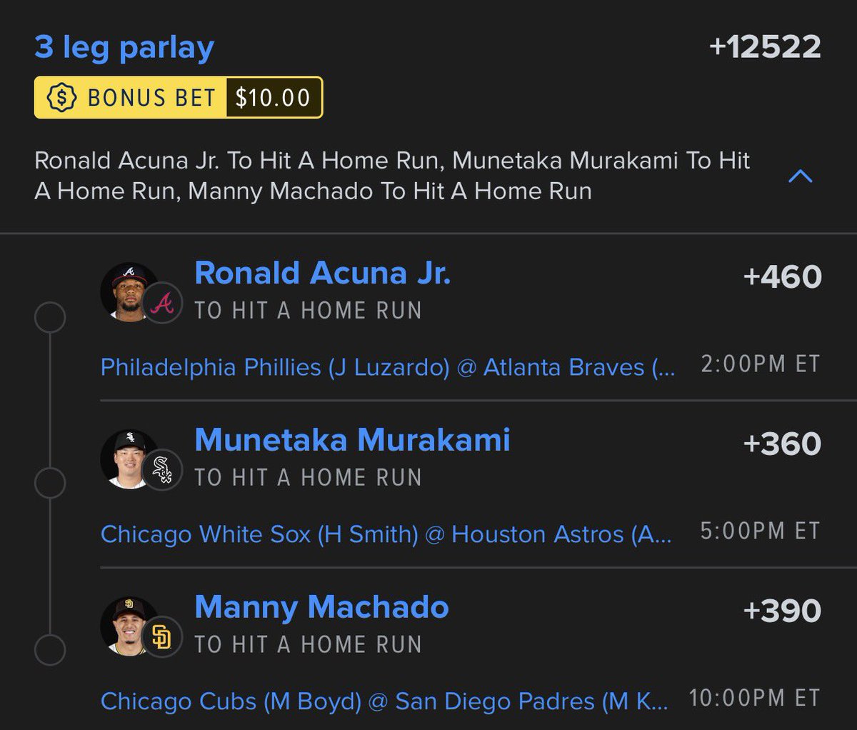rudebets's tweet photo. 💎MLB HOME RUNS💎

🟪 “Square man gets paid” - @snowman_sports 

🔗 to tail in comments ⬇️ https://t.co/0NWUkzRFCB