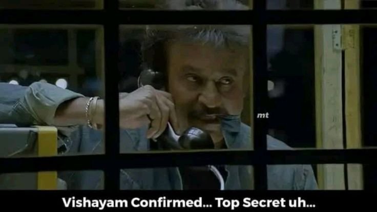 othalakazzs's tweet photo. October month la irunthu comeback dha 

Vishiyam top secret uh https://t.co/hXiCeVeNdS