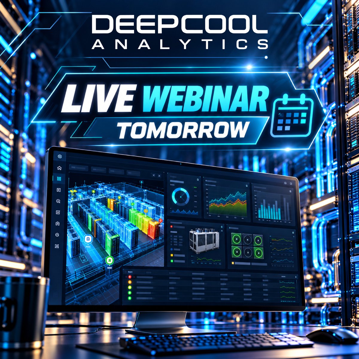 ITAvailability's tweet photo. From Cooling to Operational Intelligence: An Introduction to DeepCool Analytics
📅 September 30, 2026
⏰ 10:00–10:45 AM ET
💻 Live via Microsoft Teams

Bring your questions and join the conversation.
👉 Register today: https://t.co/bDlwfW6vJ9 https://t.co/KX4qGOS2zh
