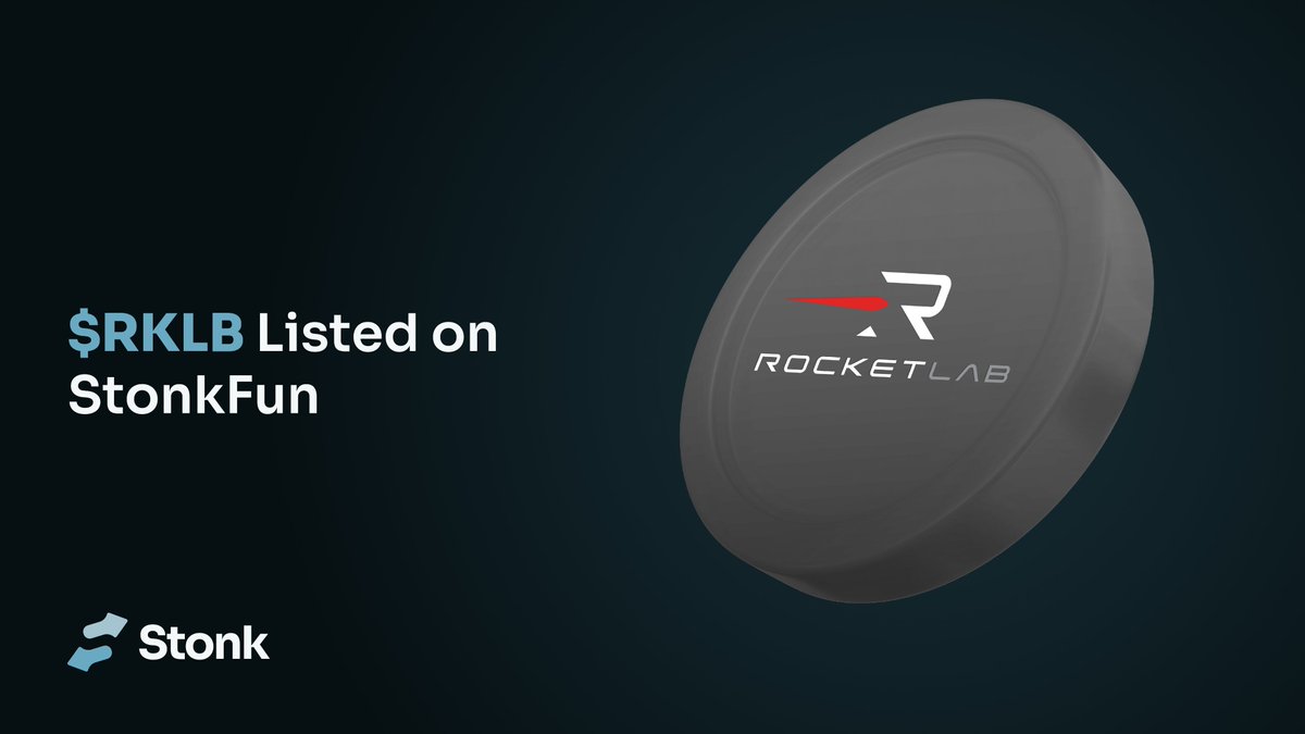 LaunchOnSF's tweet photo. For once, it actually is rocket science.

You can now launch coins paired with $RKLB from @RocketLab, on StonkFun.

https://t.co/Lq5IOclKDH

Powered by @Sunrise and @Backpack. https://t.co/fG8VJ3ELrl