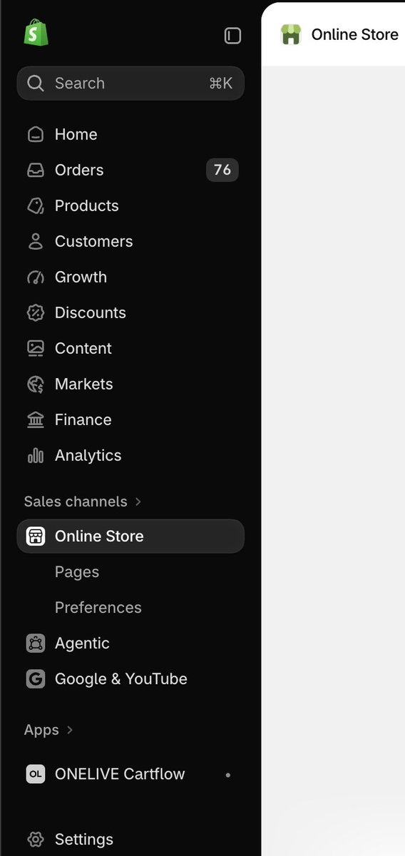 BuildWithZach's tweet photo. ohh the new shopify admin ui is sexy!! https://t.co/lrROjtOteW