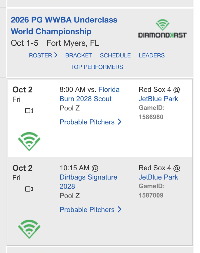 jenner_smith11's tweet photo. Here's my FT. MYERS PITCH DATE: 10/2, FIELD 4, JET BLUE PARK, 8:00am https://t.co/iWKyKKOftY