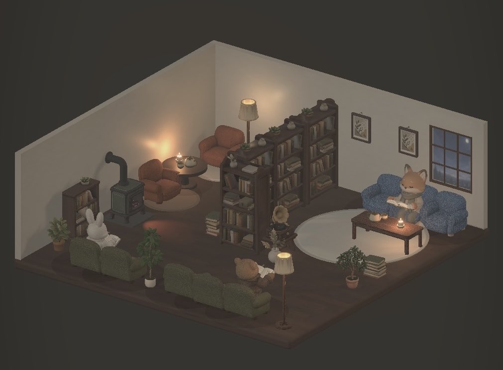 maliluzi's tweet photo. 寝る前に２つの部屋にお邪魔しました。
配置が部屋によって違うからつい記録に残したくなっちゃう✨
そして洋書多読がめちゃくちゃはかどる✨
#mekuru https://t.co/REkyRwWC3h