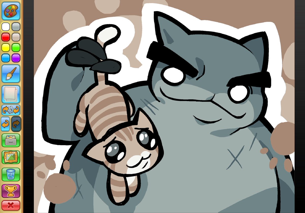 acheofslowdecay's tweet photo. are there still mewgenics fans following me #mewgenics #mewgenicsfanart #mewgenicsart https://t.co/nuRcR0Zi8X