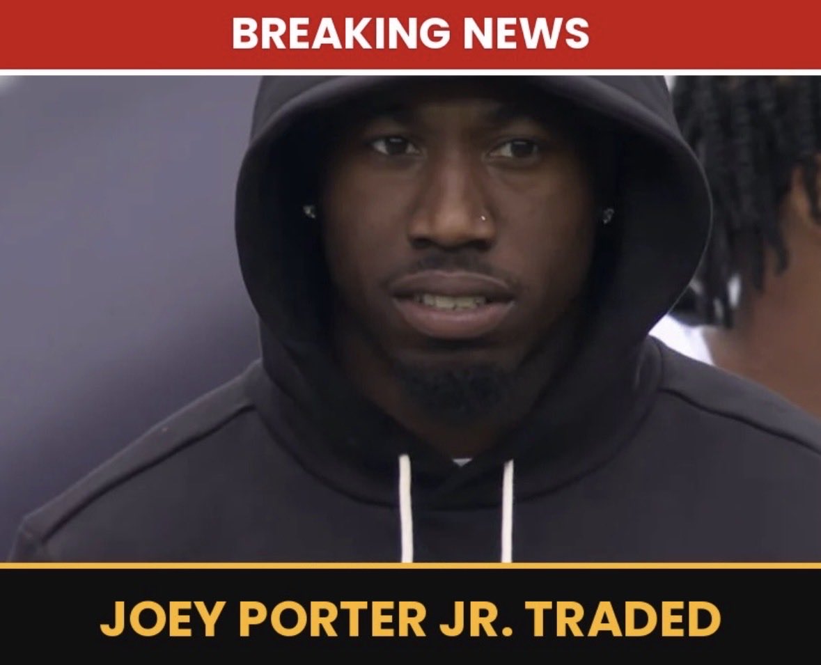 realrobinzyn's tweet photo. #Steelers are closing in on a deal sending CB Joey Porter Jr. to the #Cowboys. Compensation still being worked out.

Im being told Porter and Dallas are lined up on a new deal worth $30M+ per year.

Reported by @realrobinzyn https://t.co/b1sXlVLUsS