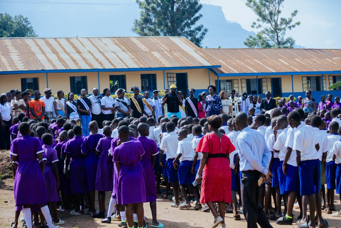 nosha61835's tweet photo. NASHIBISO PRIMARY SCHOOL 

In the heart of Mbale city is this amazing school and young learners whose dreams are vividly seen through their eyes. I am glad we get to be part of their journey through supporting them.❤️

@MTWAUganda 
#misstourismuganda2026 https://t.co/SZ4KedblPT