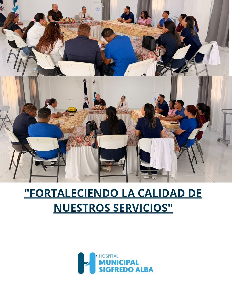 HSigifredoAlba's tweet photo. La Dirección Médica de nuestro centro de salud, encabezada por la subdirectora Dra. Danny Marte Alegría, realizó durante la mañana de este martes una reunión de trabajo con el Departamento de Odontología del Hospital Municipal Dr. Sigifredo Alba Domínguez.

 #SaludDeCalidad https://t.co/LGtPF5G6np