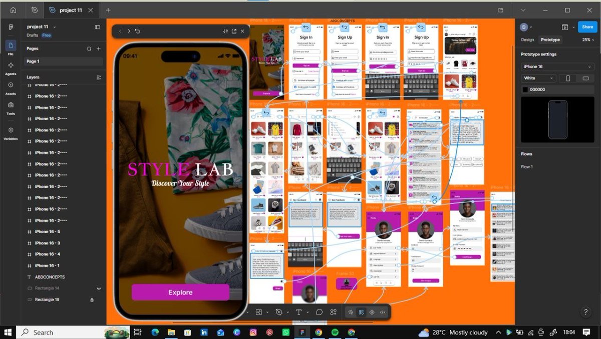 abdconcepts's tweet photo. Designed the user flow, screens, and interactive prototype in Figma.
Still learning, still designing, still improving. 🚀
#UIUX #Figma #ProductDesign https://t.co/1SsJKYDzUh