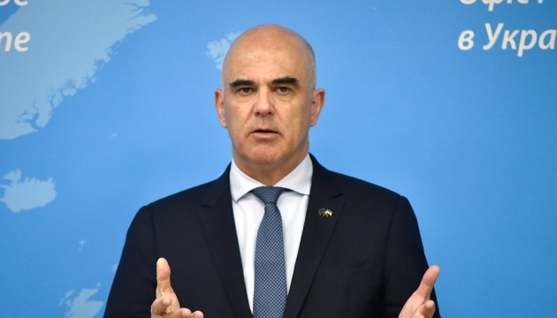 URinya_'s tweet photo. Council of Europe Secretary General Alain Berset presented the main priorities of the new “Democratic Security for Ukraine” Action Plan for 2027–2030, focused on democratic stability, the rule of law, judicial independence and European reforms.

#Ukraine #Europe https://t.co/vXtrvQsZHC