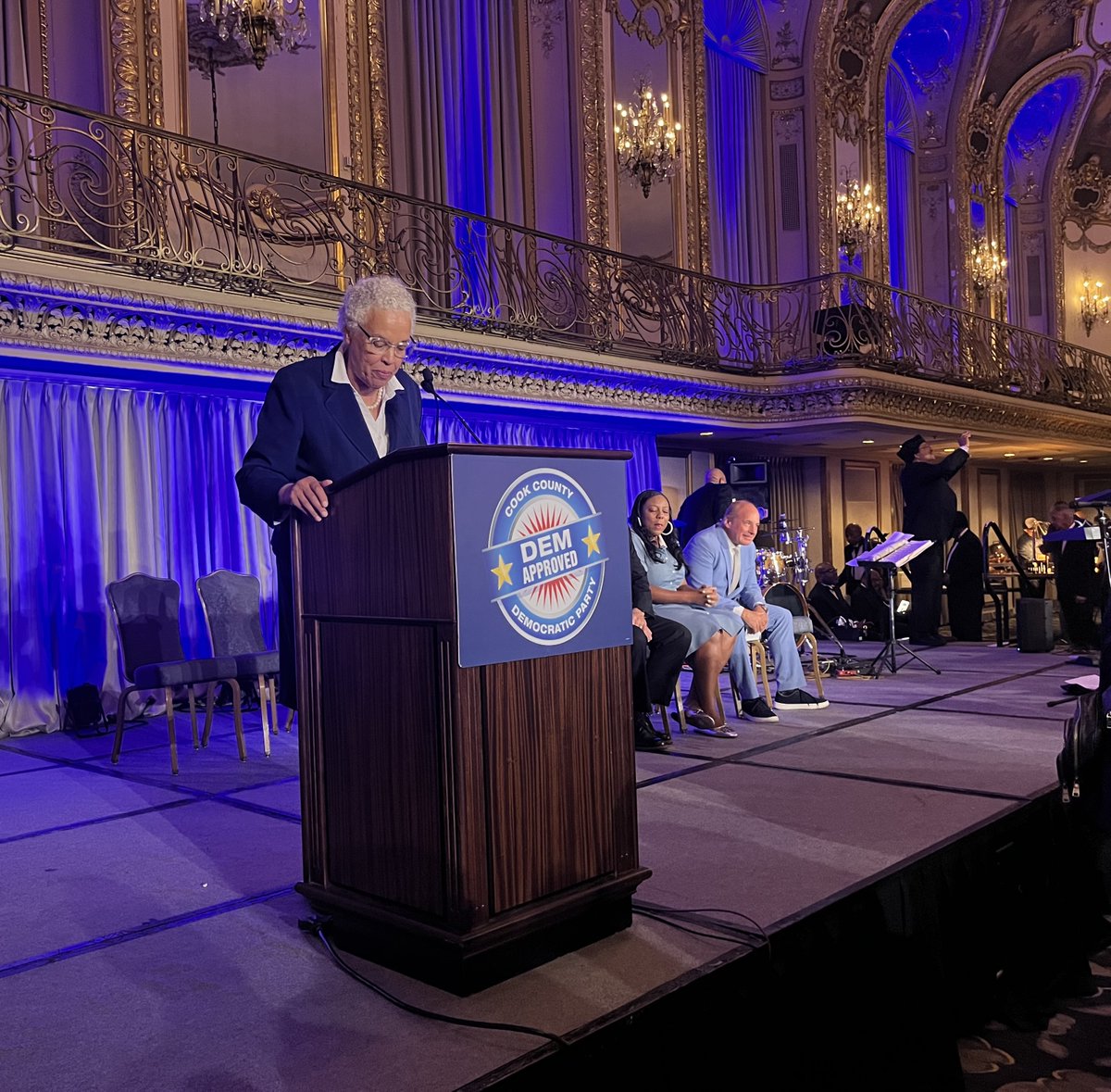 cookcodems's tweet photo. Thanks to everyone who made last night's annual reception a huge success! A special thanks to Governor @JBPritzker for keynoting our event, and congratulations again to all of our great honorees. Onward to victory November 3! https://t.co/egRWOimEMM