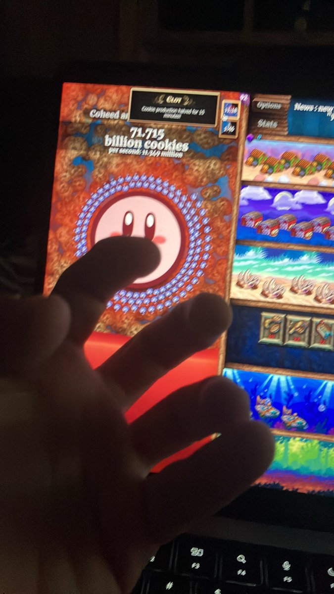 P_Graps's tweet photo. The evil cookie got me :( https://t.co/MB7OEkNtvZ