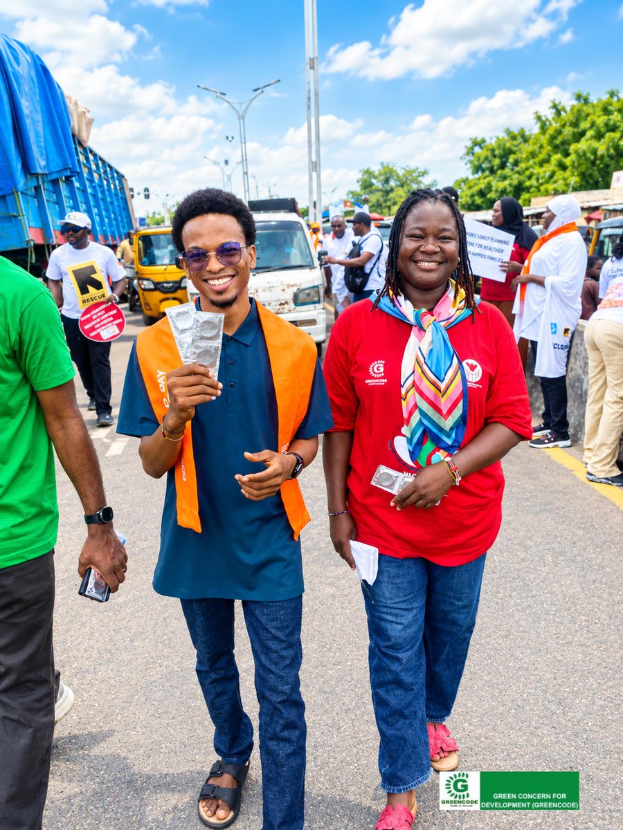 greencode12's tweet photo. World Contraception Day 2026
We went out on the street of Maiduguri and Dikwa LGA to increase awareness, promote access to accurate information on contraceptive methods, and encouraging individuals and couples to make informed decisions about their reproductive health. https://t.co/Y4kUuHAnAs