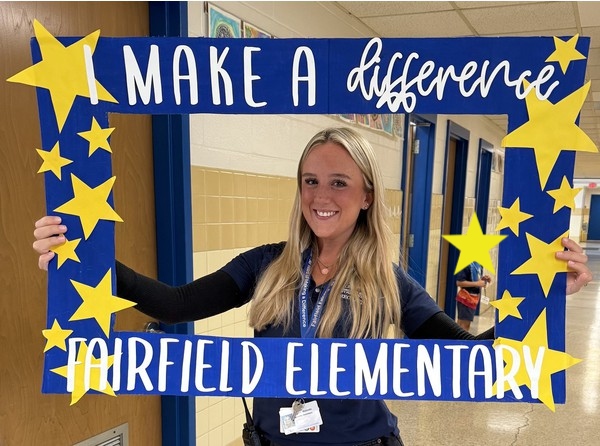 VBFairfieldES's tweet photo. The second "I Make a Difference" award goes to our lovely Security Assistant, Ms. Logan Maleski! As our Security Assistant, Logan consistently goes above and beyond her daily duties to ensure our school is a safe, welcoming, and positive environment. https://t.co/kjLvRkBthn