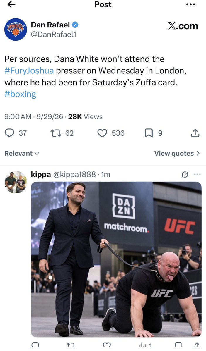 aifosanaid2's tweet photo. @RickGlaserTheOG Confirmed he won’t be there or involved https://t.co/HVkU71ypcU
