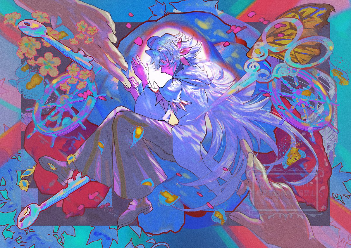 minayukiinori's tweet photo. #FGO
マーリン/夢の玩具箱
(全体図) https://t.co/qQu14trI3N